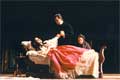 LA TRAVIATA. Con Yolanda Auyanet e Beatriz Lanza. Teatro de la Zarzuela de Madrid, 1995. © Foto: Chicho.